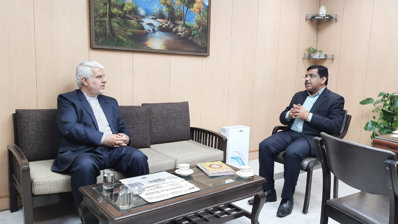 CULTURAL COUNSELLOR OF IRAN MET DIRECTOR CBSE ON NOV, 17